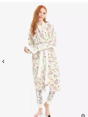 Disney Beauty and the Beast Floral Robe (Size S/M)
